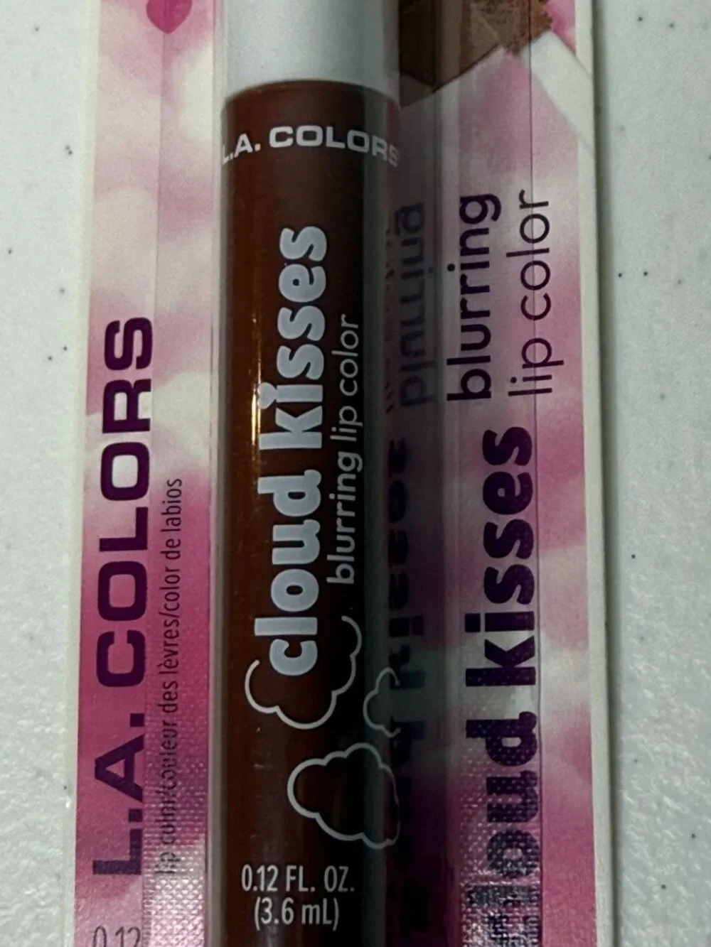 L.A. Colors Cloud Kisses Blurring Lip Color Latte in the Clouds C69417 New